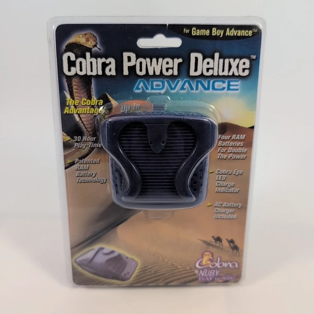 Cobra‎ Power Deluxe Advance Charger For Game Boy Advance GBA - New Sealed